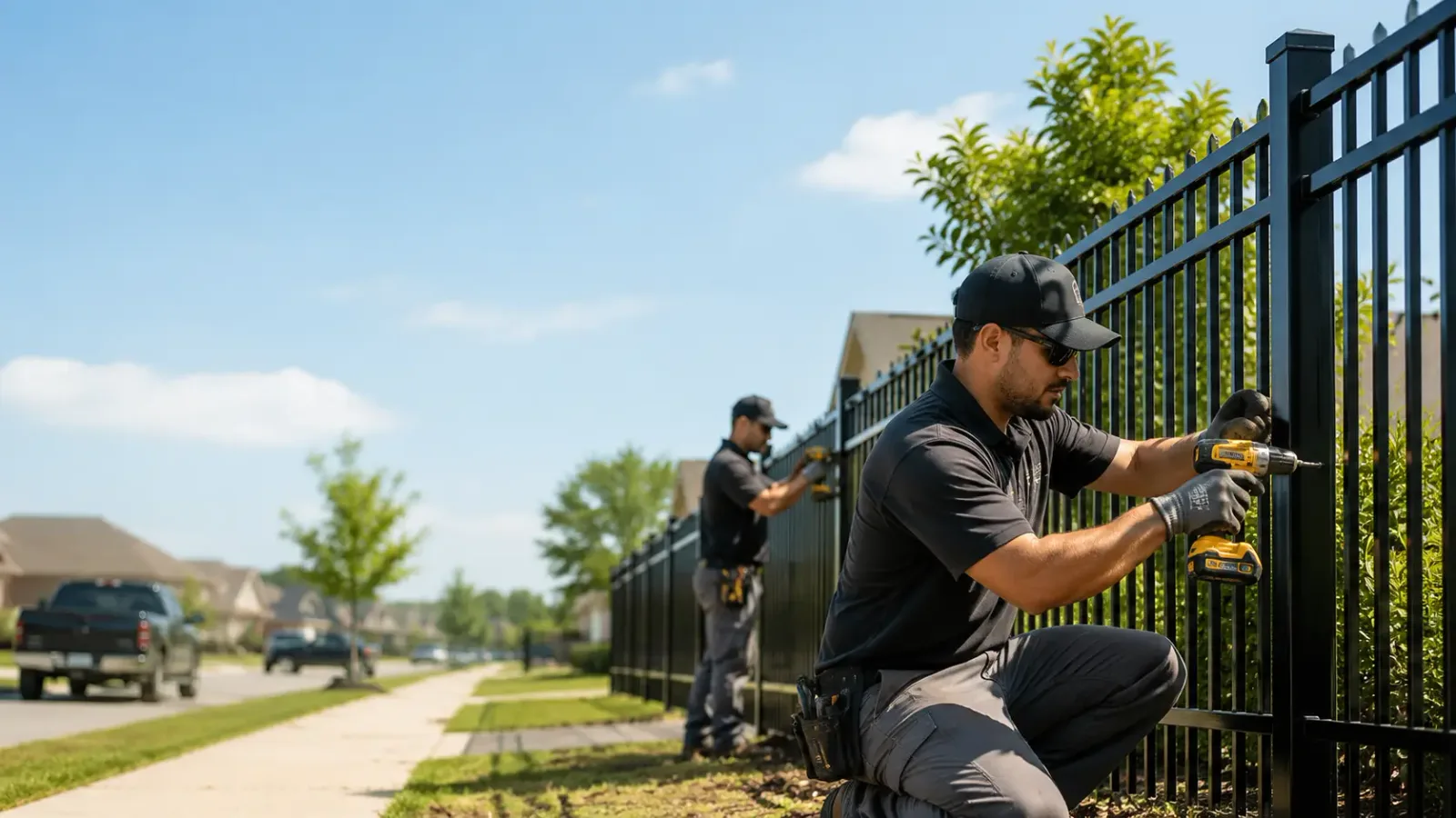 Metal Fence Installation in Athens, AL